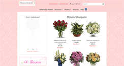 Desktop Screenshot of flowersbyleslie.com