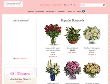 Tablet Screenshot of flowersbyleslie.com